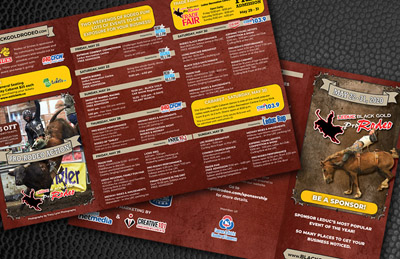 Leduc Black Gold Rodeo brochure